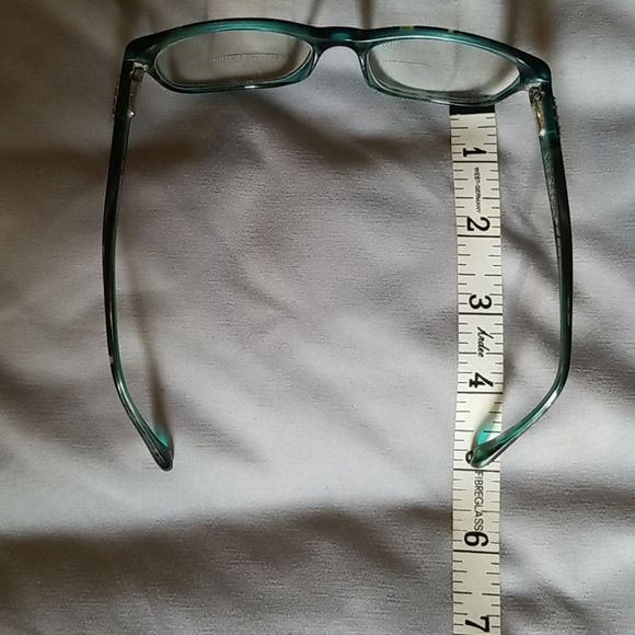 Lilly Pulitzer Alexi glasses frames Tortoise Aqua - Picture 9 of 10